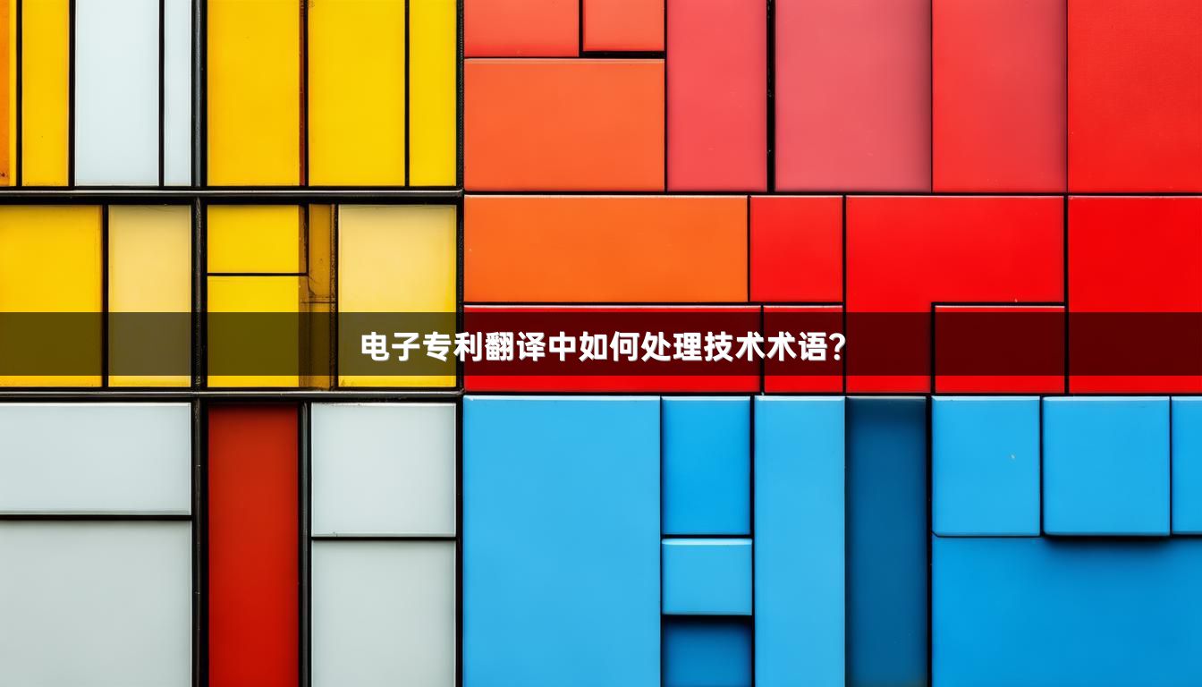 电子专利翻译中如何处理技术术语？