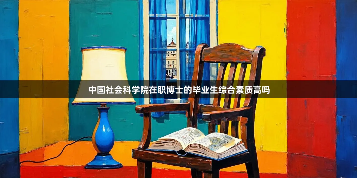 中国社会科学院在职博士的毕业生综合素质高吗