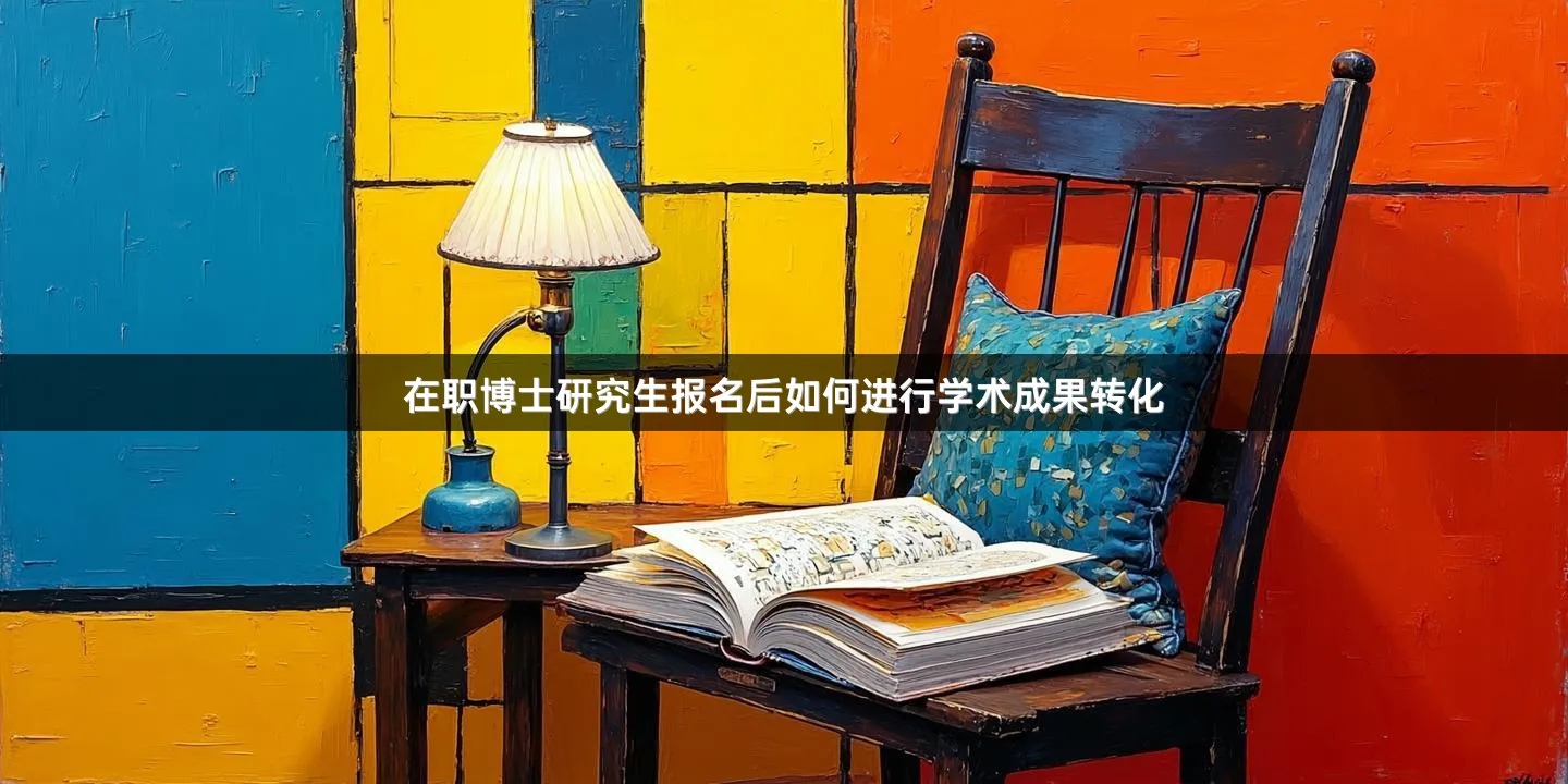 在职博士研究生报名后如何进行学术成果转化