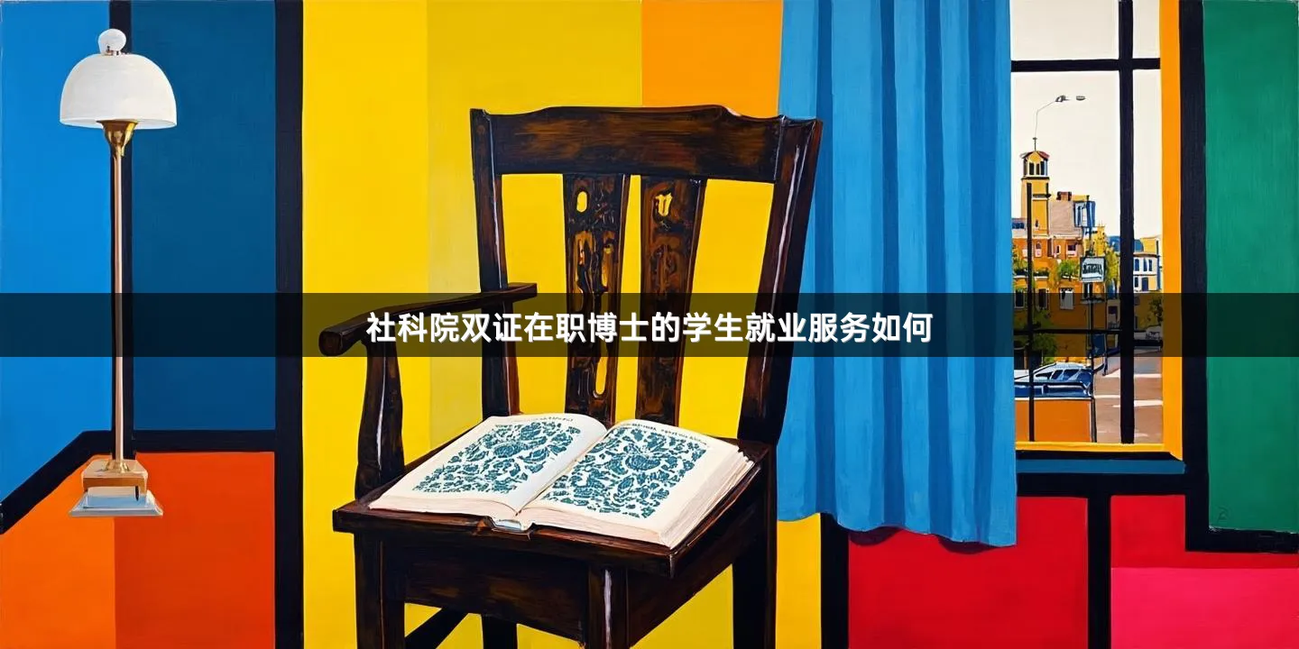 社科院双证在职博士的学生就业服务如何
