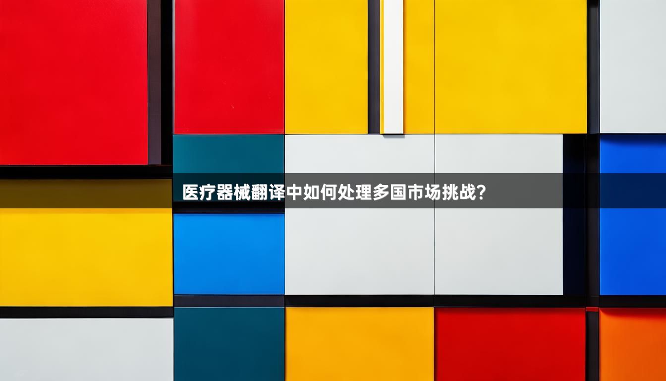 医疗器械翻译中如何处理多国市场挑战？