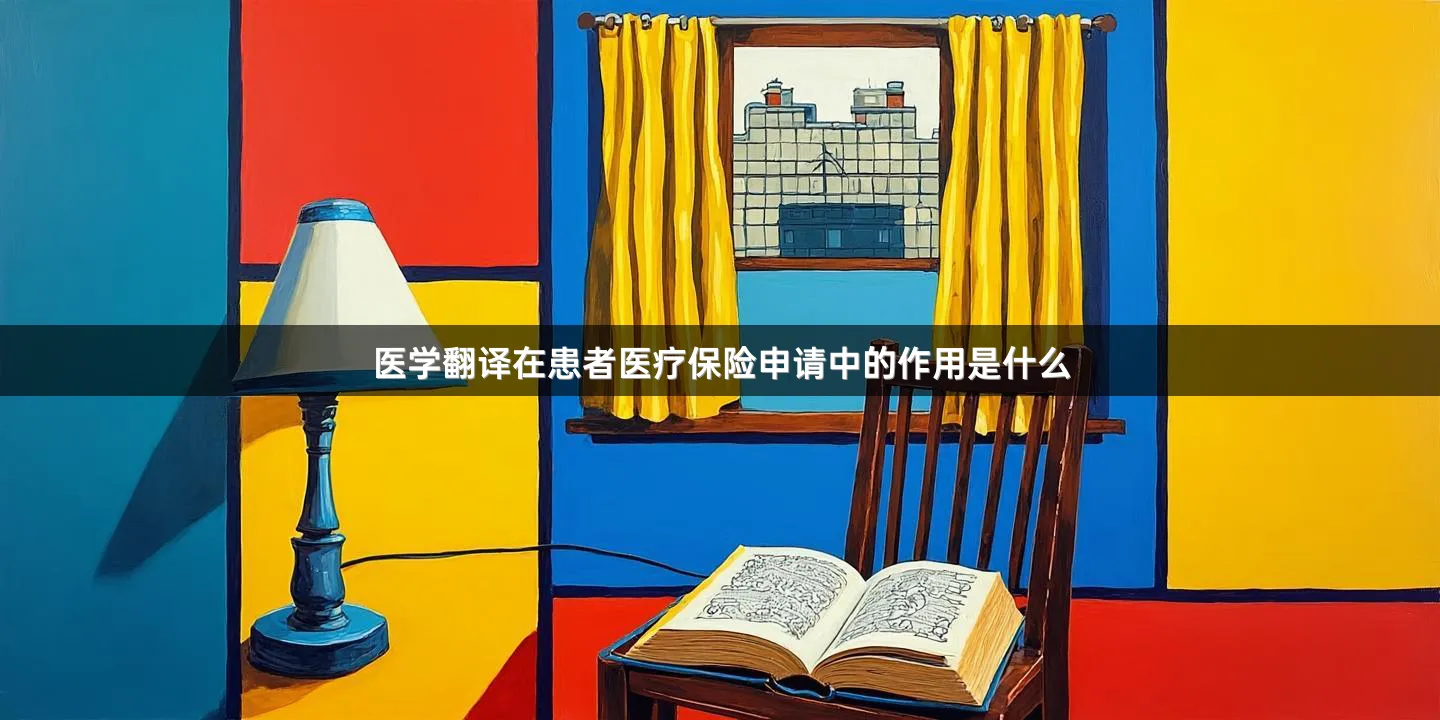 医学翻译在患者医疗保险申请中的作用是什么