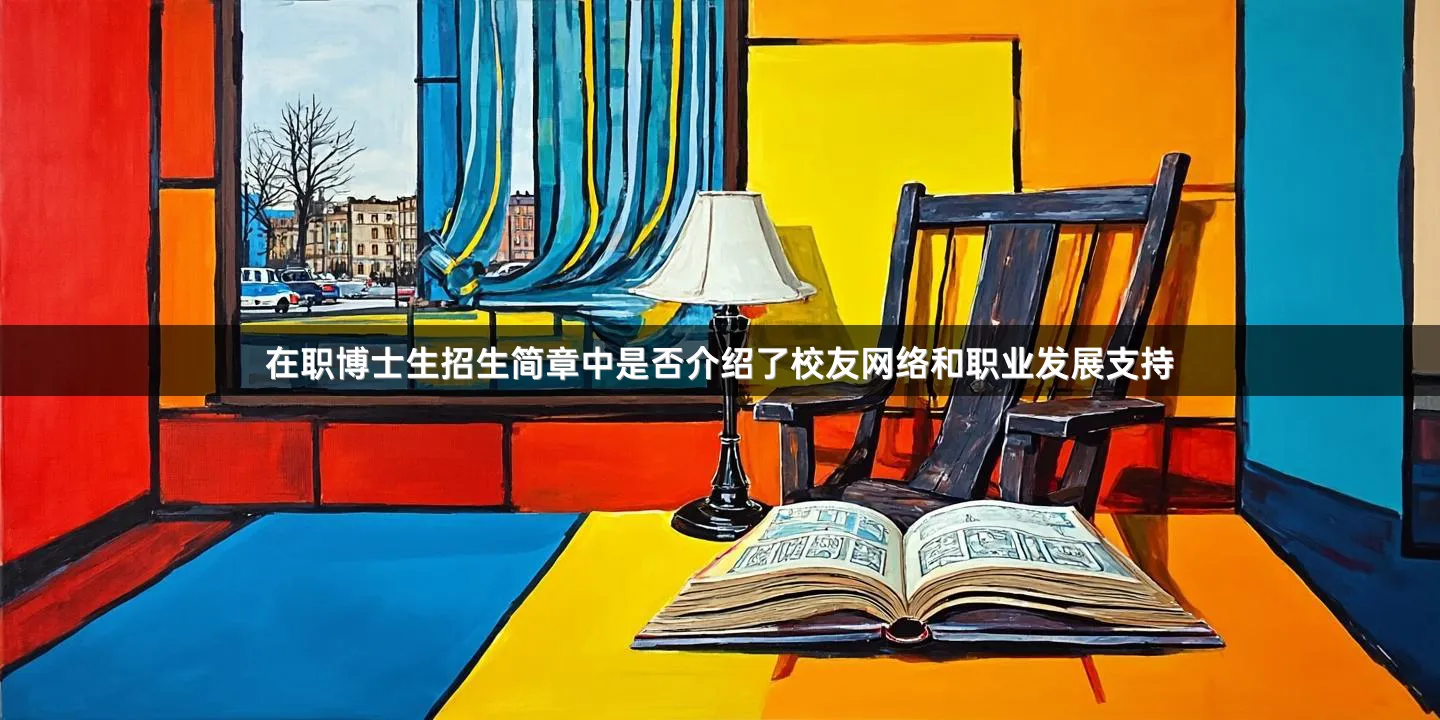 在职博士生招生简章中是否介绍了校友网络和职业发展支持