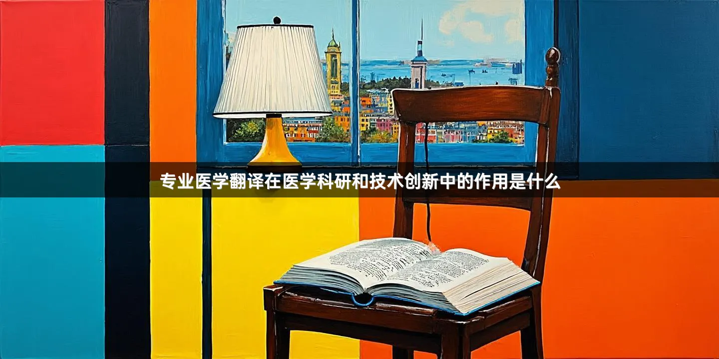 專業(yè)醫(yī)學(xué)翻譯在醫(yī)學(xué)科研和技術(shù)創(chuàng)新中的作用是什么