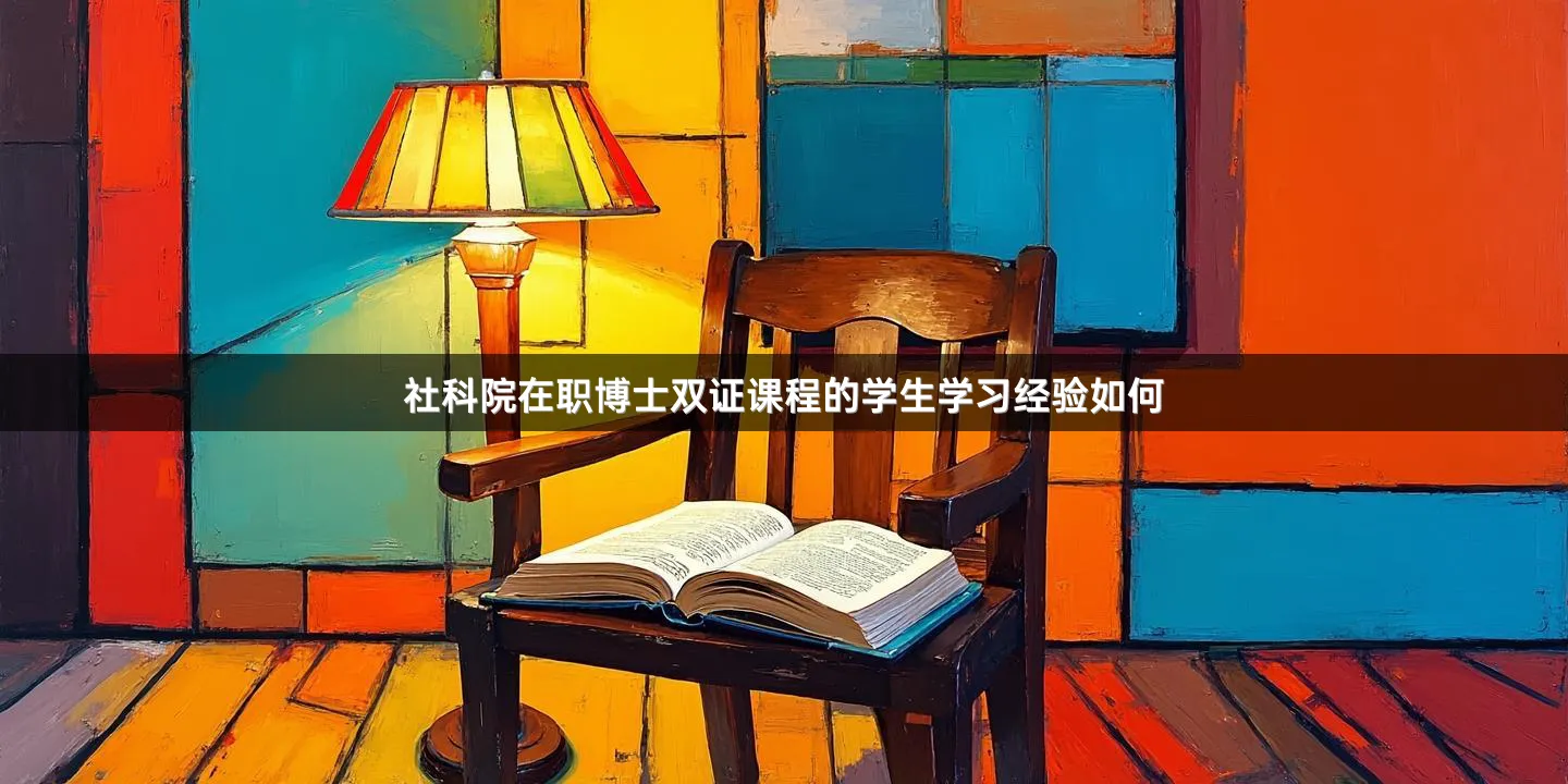 社科院在职博士双证课程的学生学习经验如何