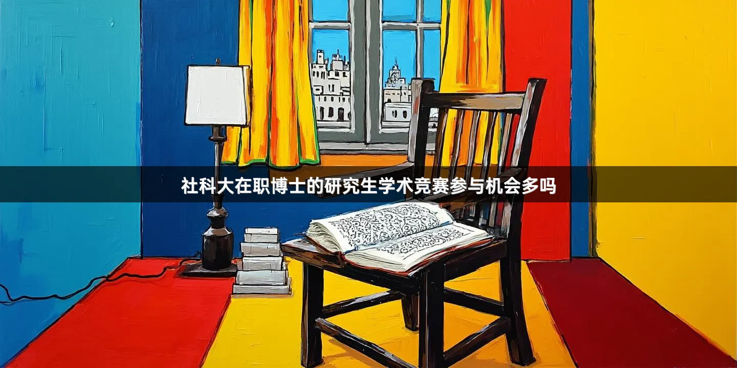 社科大在职博士的研究生学术竞赛参与机会多吗