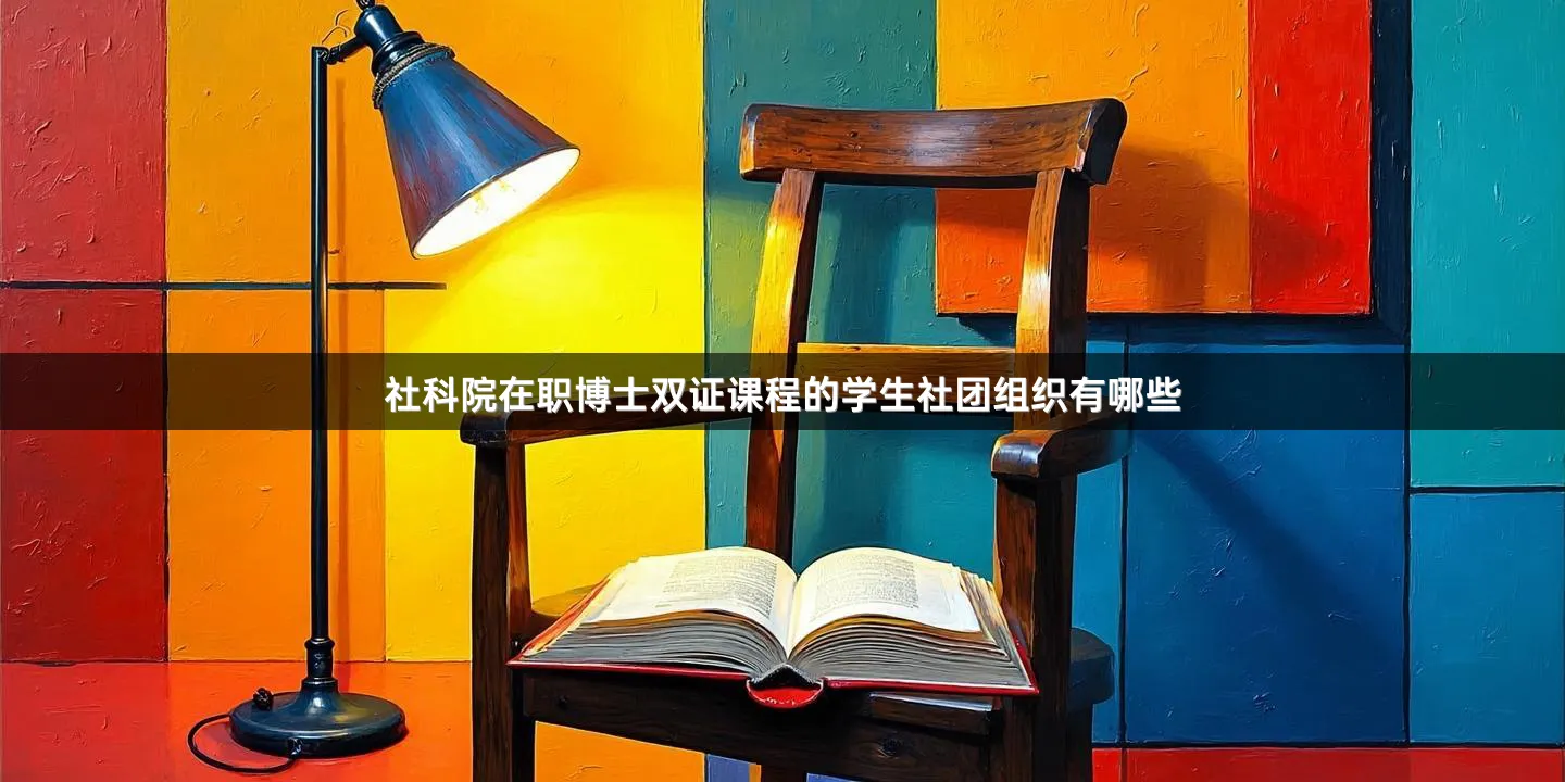 社科院在职博士双证课程的学生社团组织有哪些