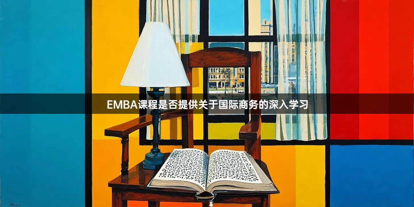 EMBA课程是否提供关于国际商务的深入学习
