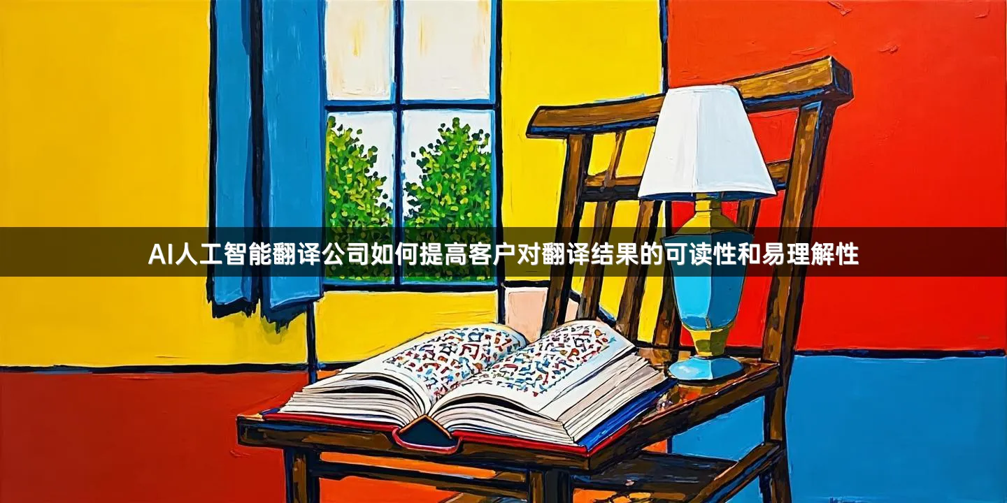 AI人工智能翻譯公司如何提高客戶對翻譯結(jié)果的可讀性和易理解性