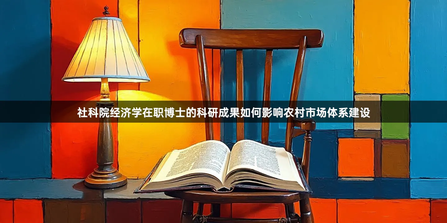 社科院经济学在职博士的科研成果如何影响农村市场体系建设