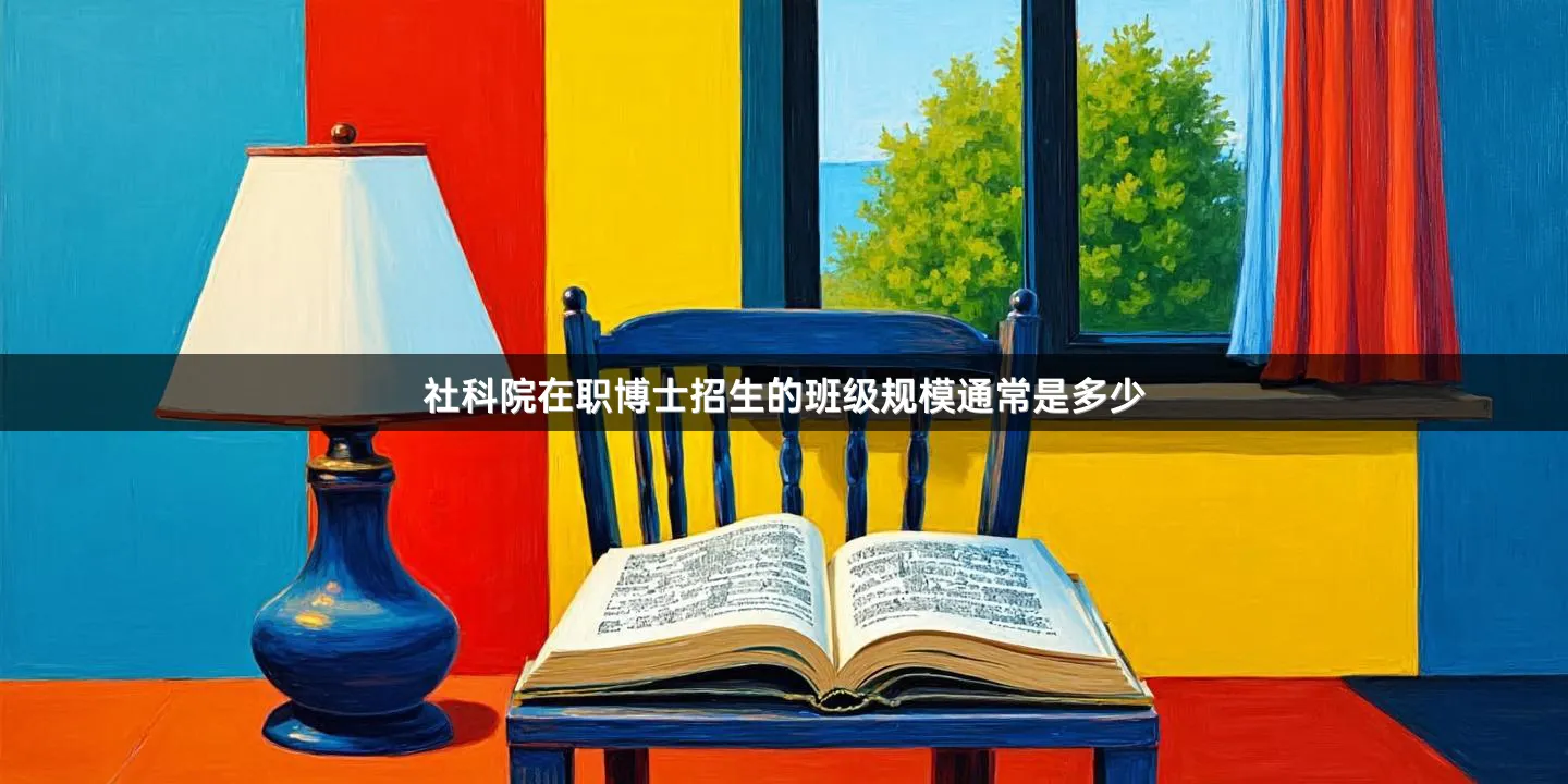 社科院在职博士招生的班级规模通常是多少