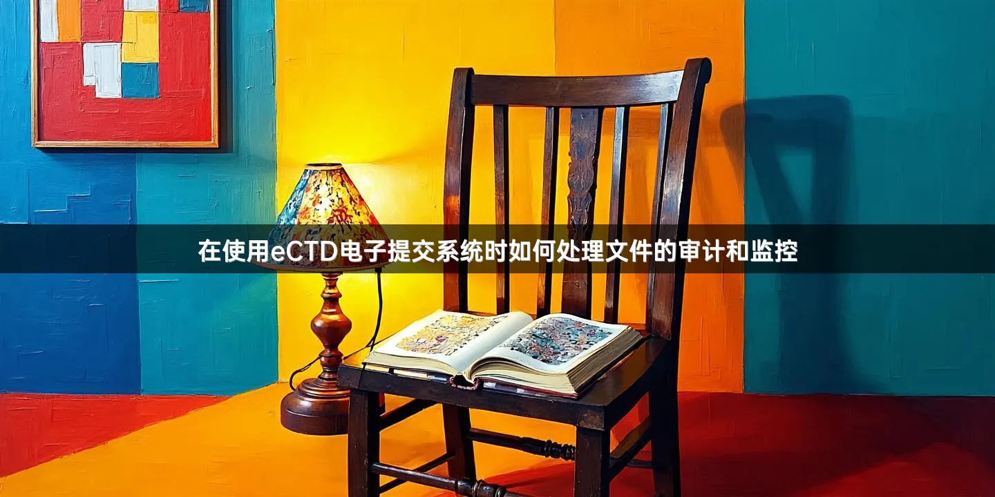 在使用eCTD电子提交系统时如何处理文件的审计和监控