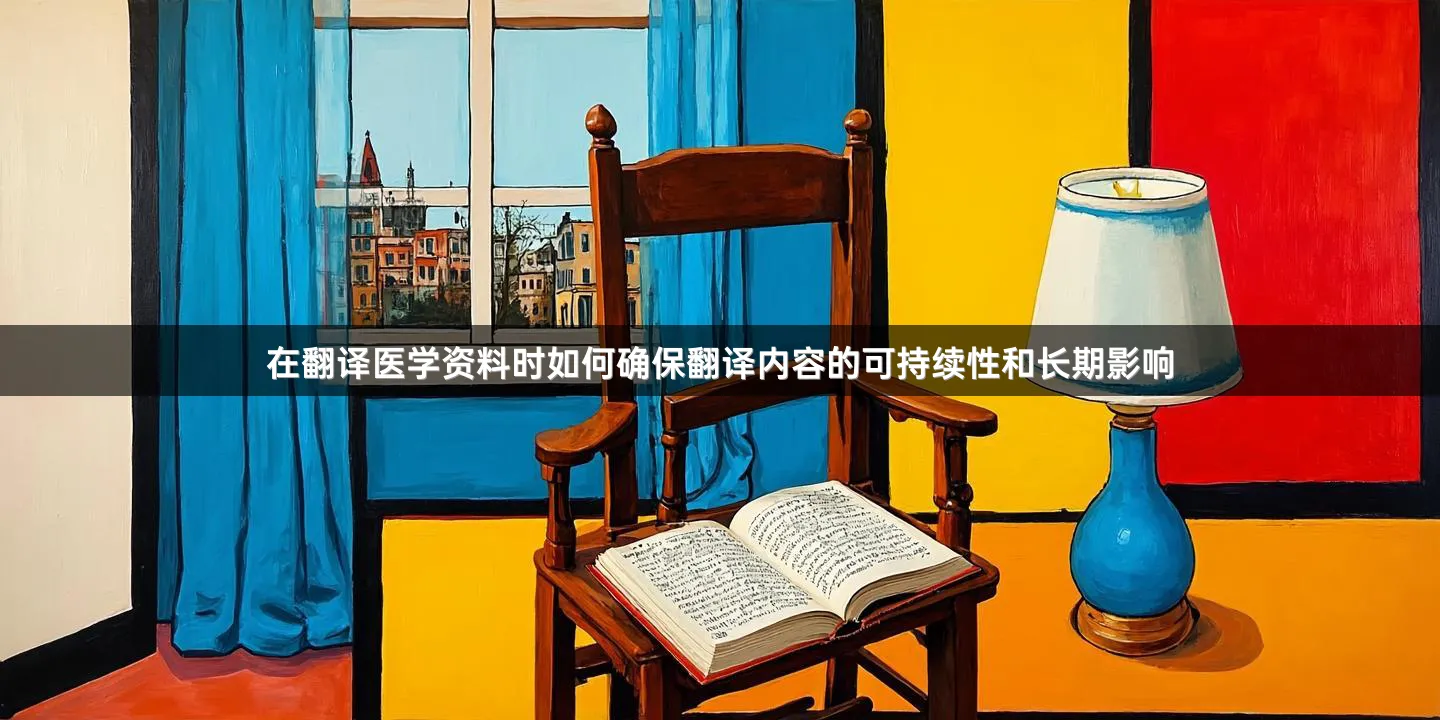 在翻译医学资料时如何确保翻译内容的可持续性和长期影响