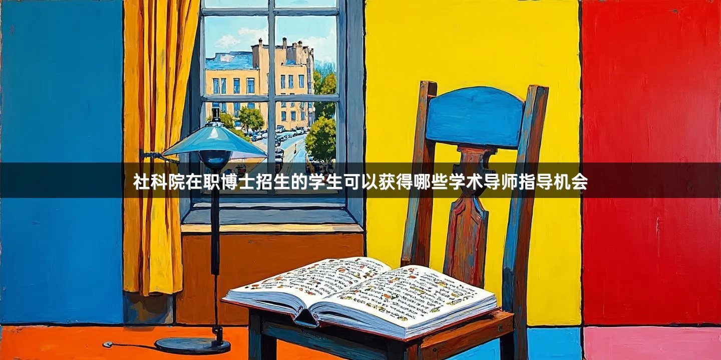 社科院在职博士招生的学生可以获得哪些学术导师指导机会