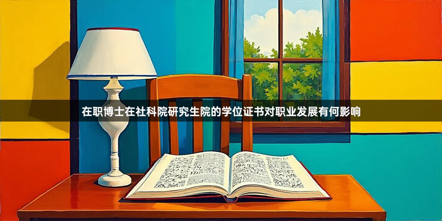 在职博士在社科院研究生院的学位证书对职业发展有何影响
