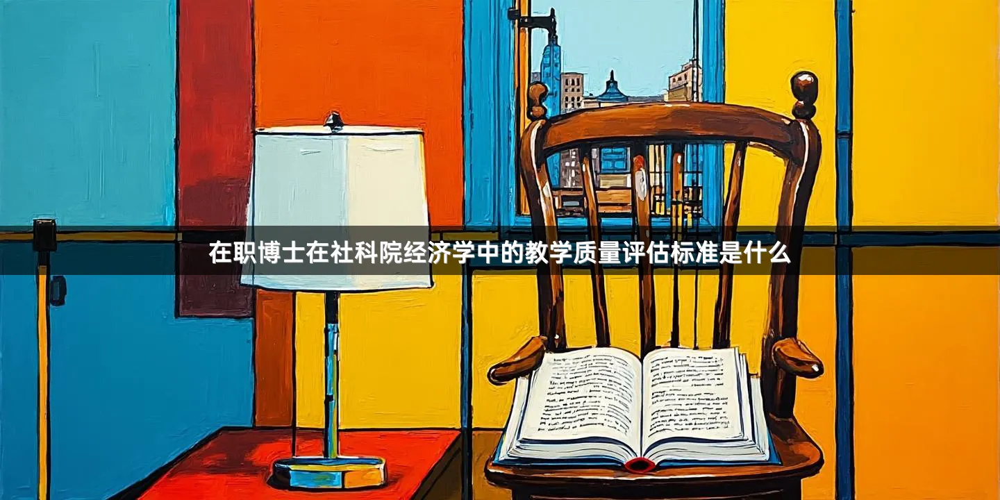 在职博士在社科院经济学中的教学质量评估标准是什么