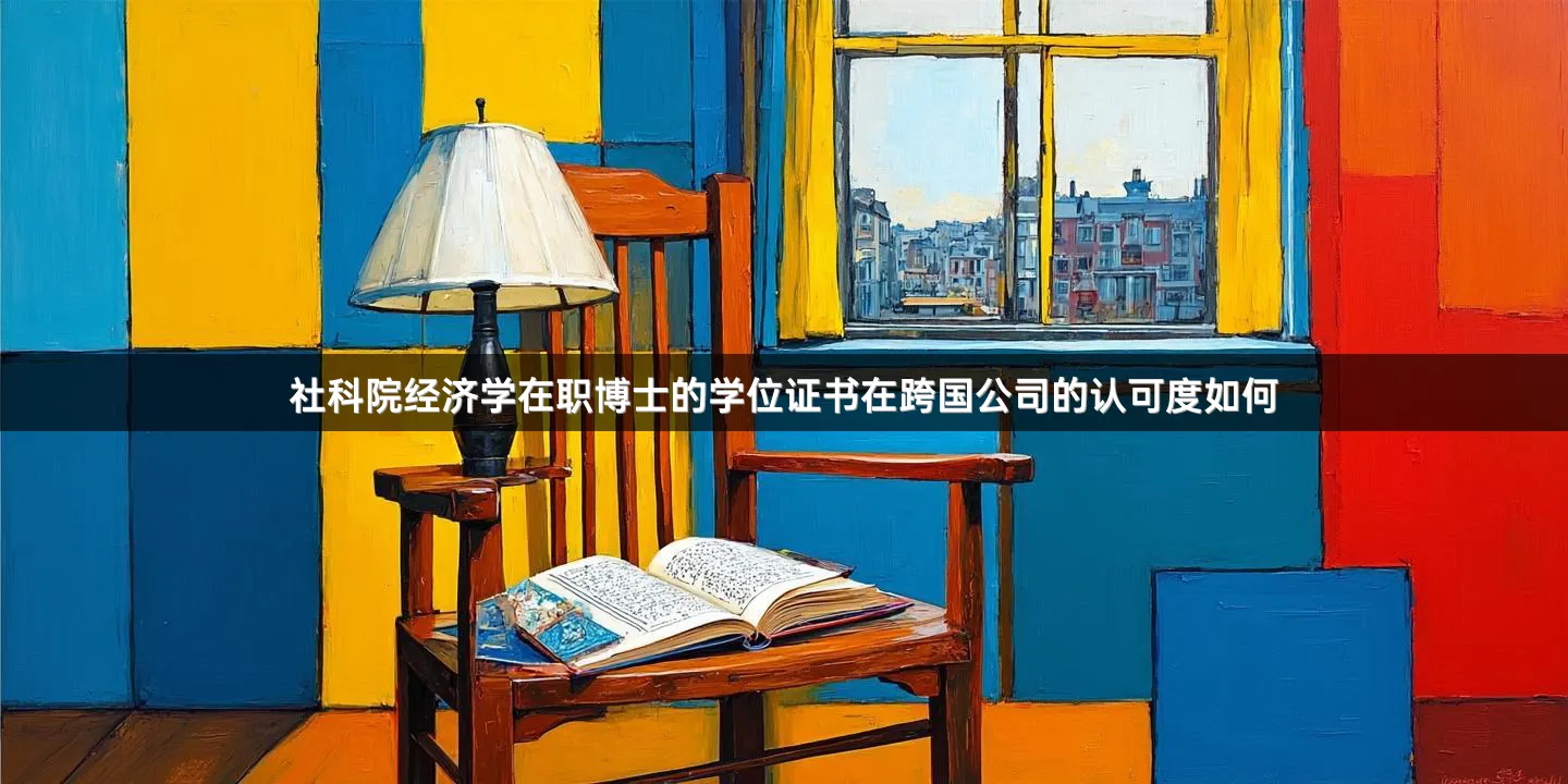 社科院经济学在职博士的学位证书在跨国公司的认可度如何