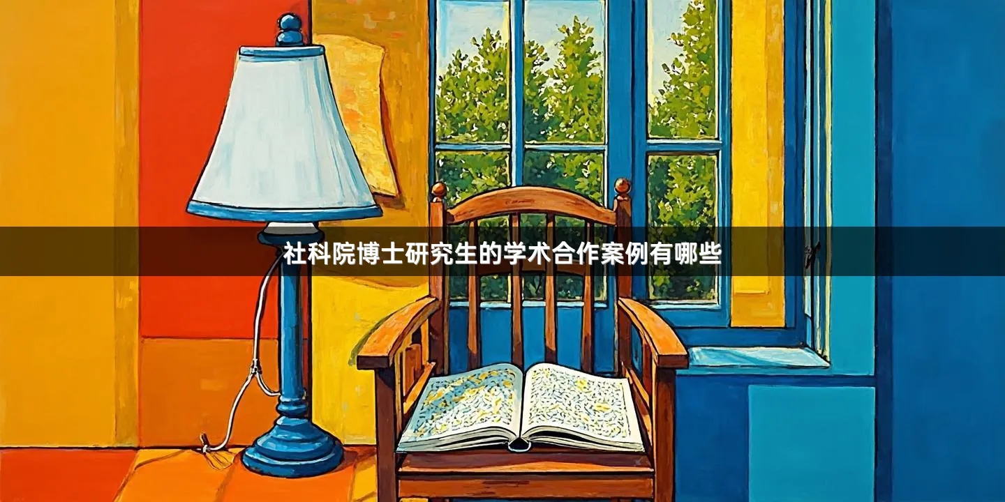 社科院博士研究生的学术合作案例有哪些
