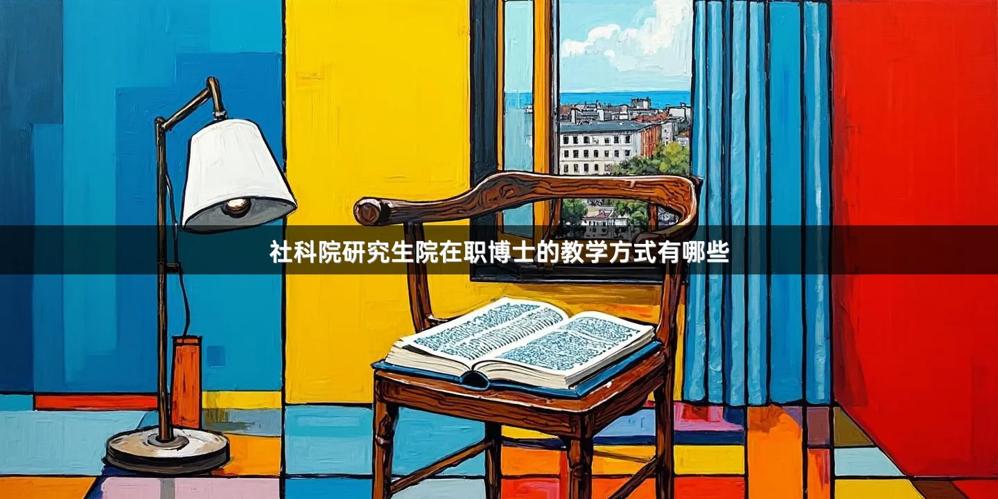 社科院研究生院在职博士的教学方式有哪些