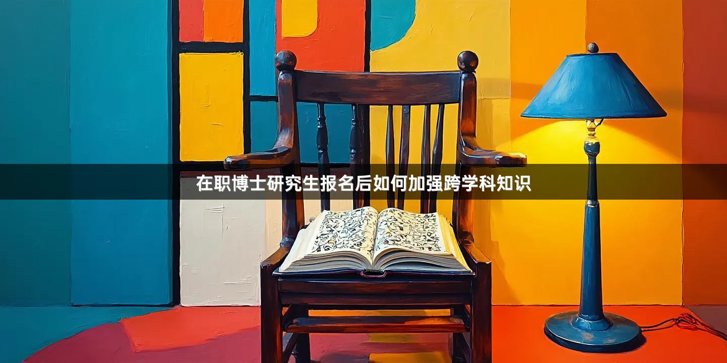 在职博士研究生报名后如何加强跨学科知识