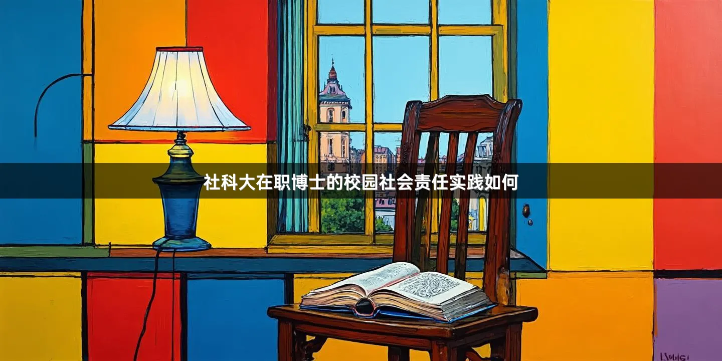 社科大在职博士的校园社会责任实践如何