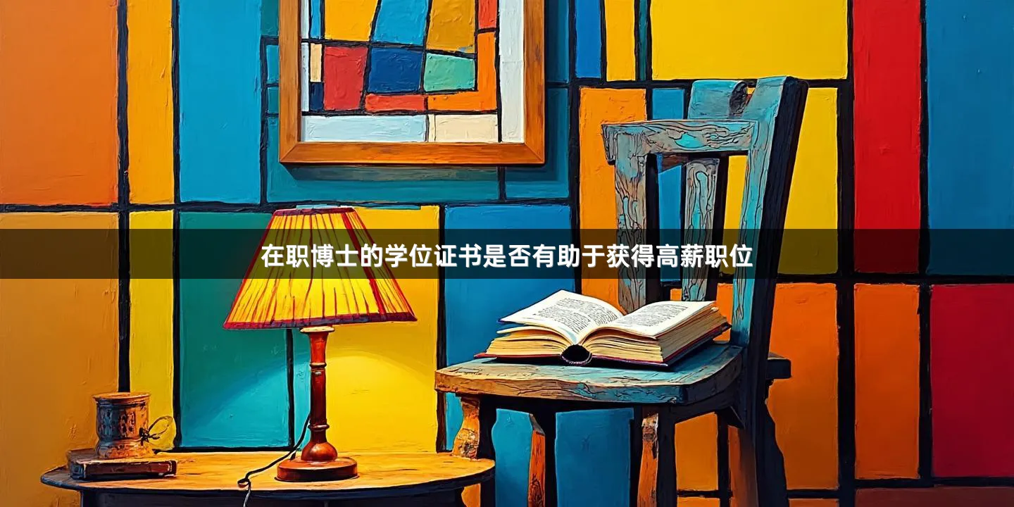 在职博士的学位证书是否有助于获得高薪职位