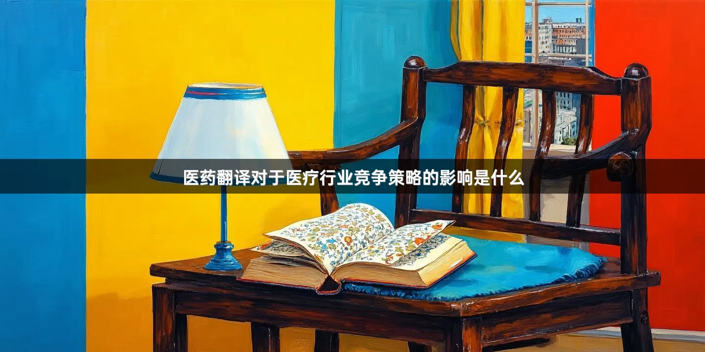 医药翻译对于医疗行业竞争策略的影响是什么