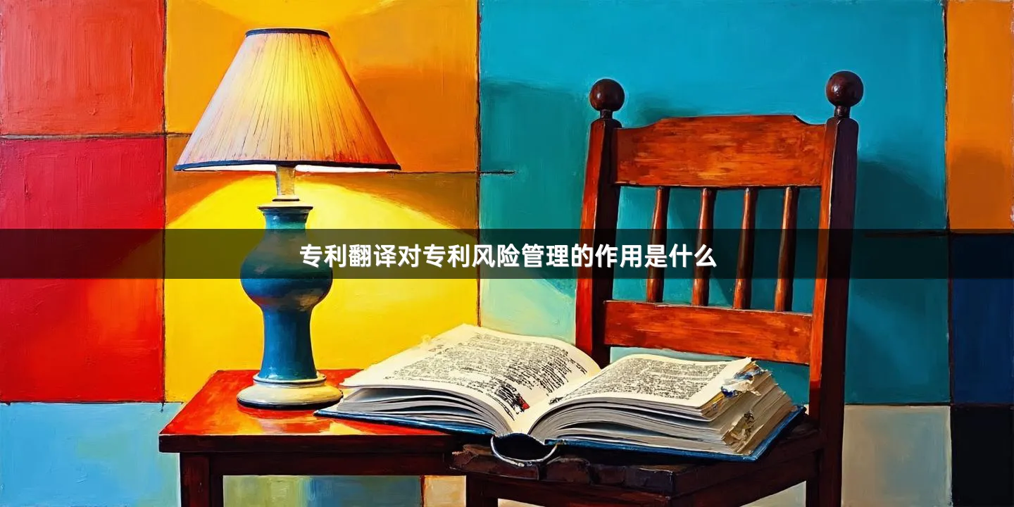 专利翻译对专利风险管理的作用是什么