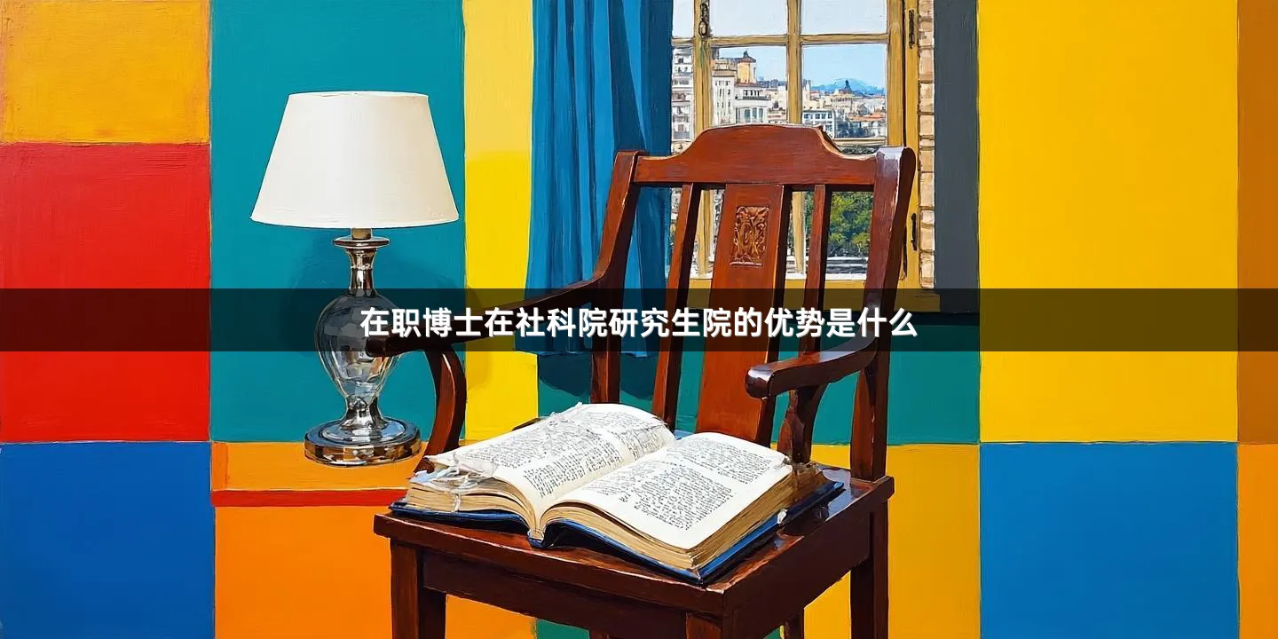 在职博士在社科院研究生院的优势是什么