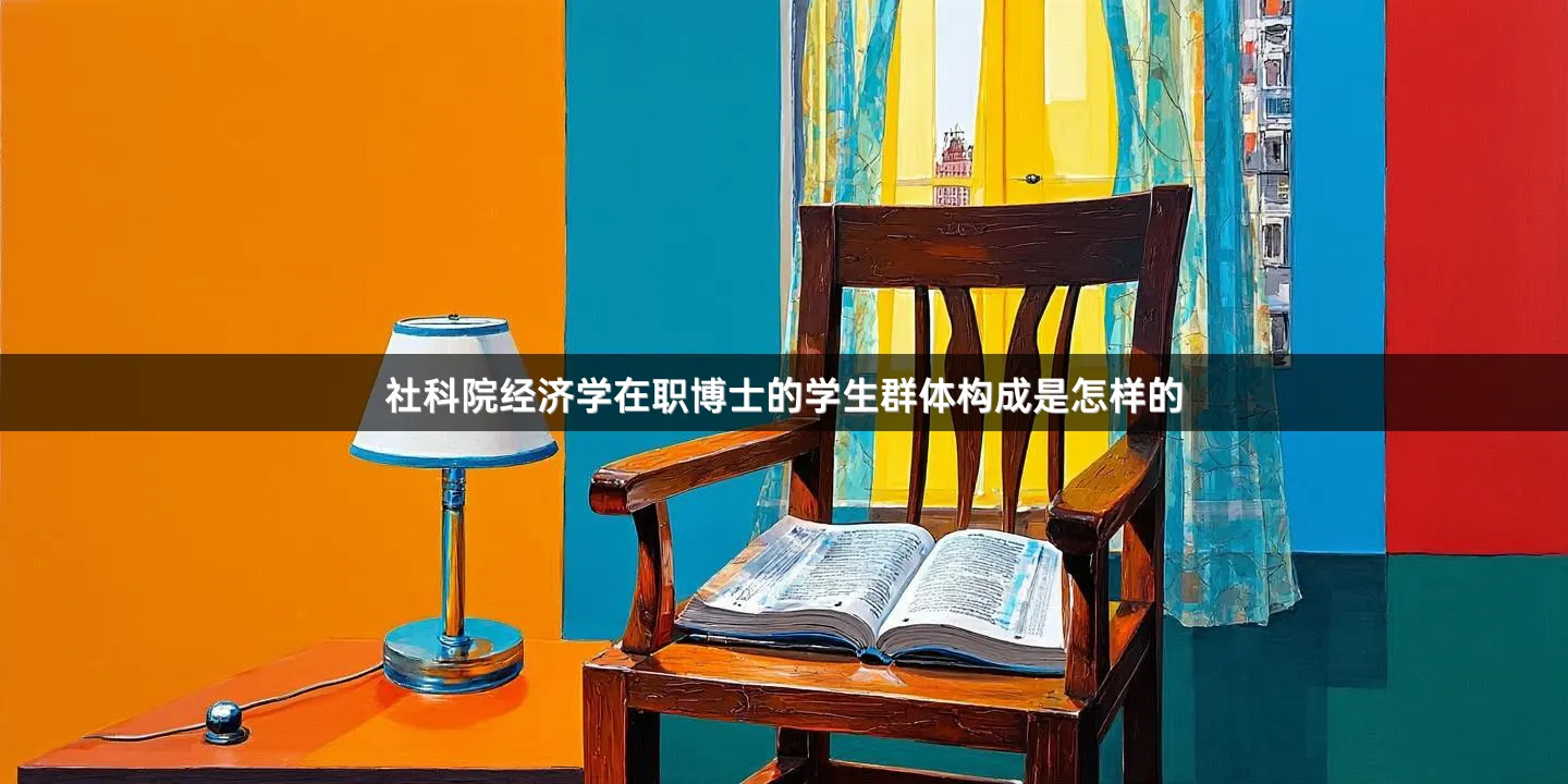 社科院经济学在职博士的学生群体构成是怎样的
