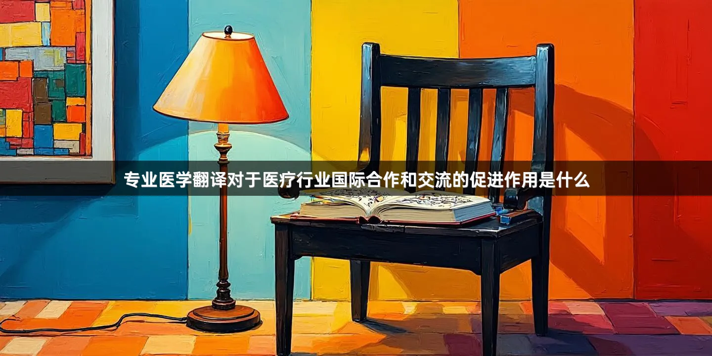 專業(yè)醫(yī)學翻譯對于醫(yī)療行業(yè)國際合作和交流的促進作用是什么