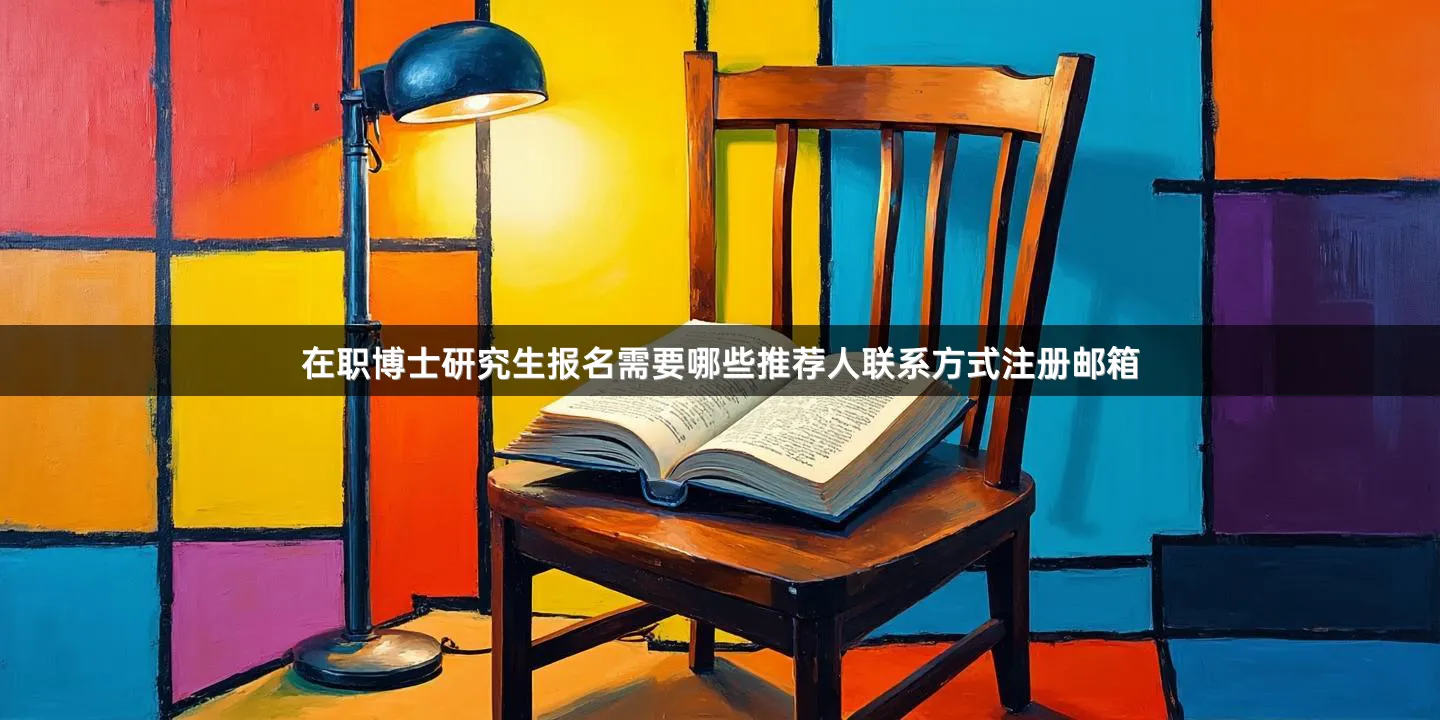 在职博士研究生报名需要哪些推荐人联系方式注册邮箱