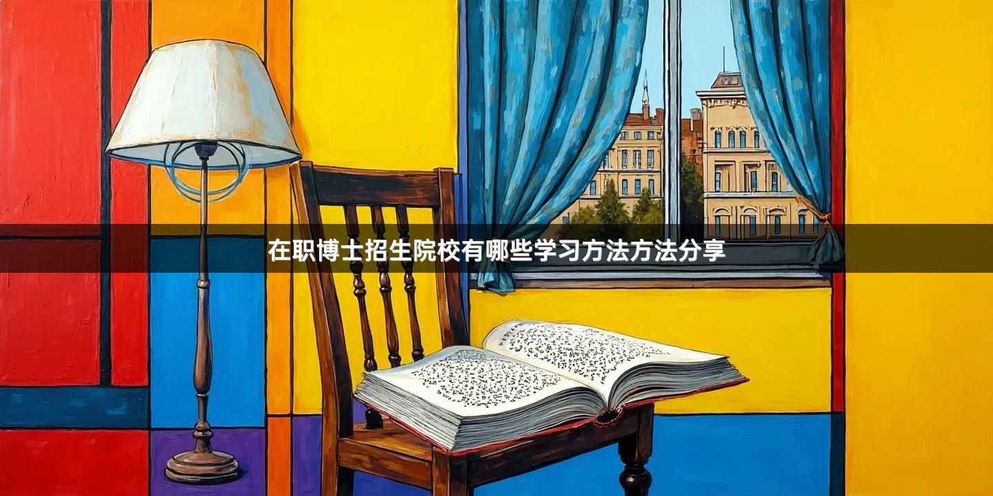 在职博士招生院校有哪些学习方法方法分享