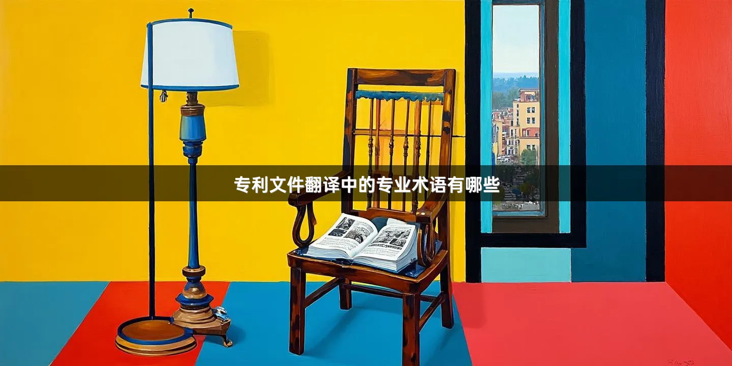 专利文件翻译中的专业术语有哪些