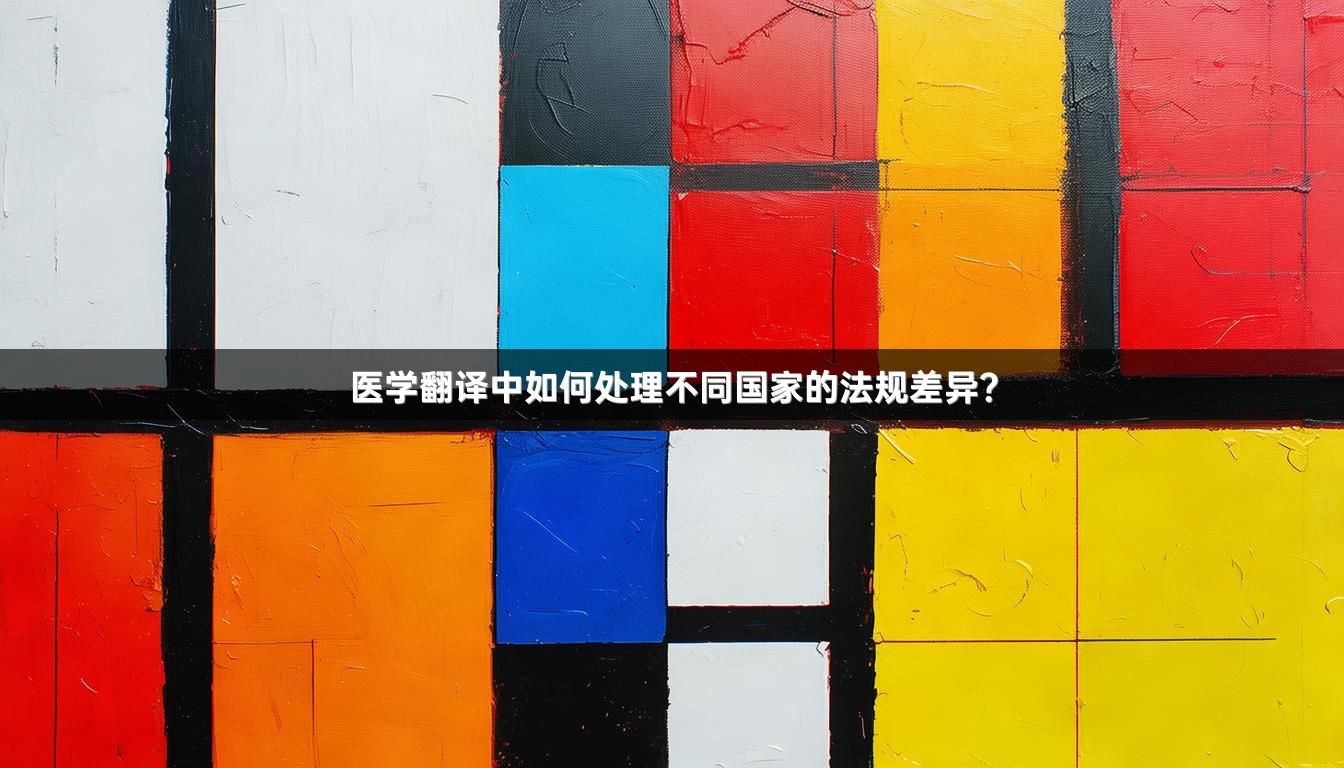 医学翻译中如何处理不同国家的法规差异？