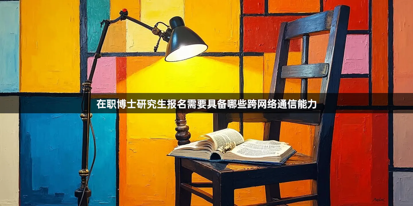 在职博士研究生报名需要具备哪些跨网络通信能力