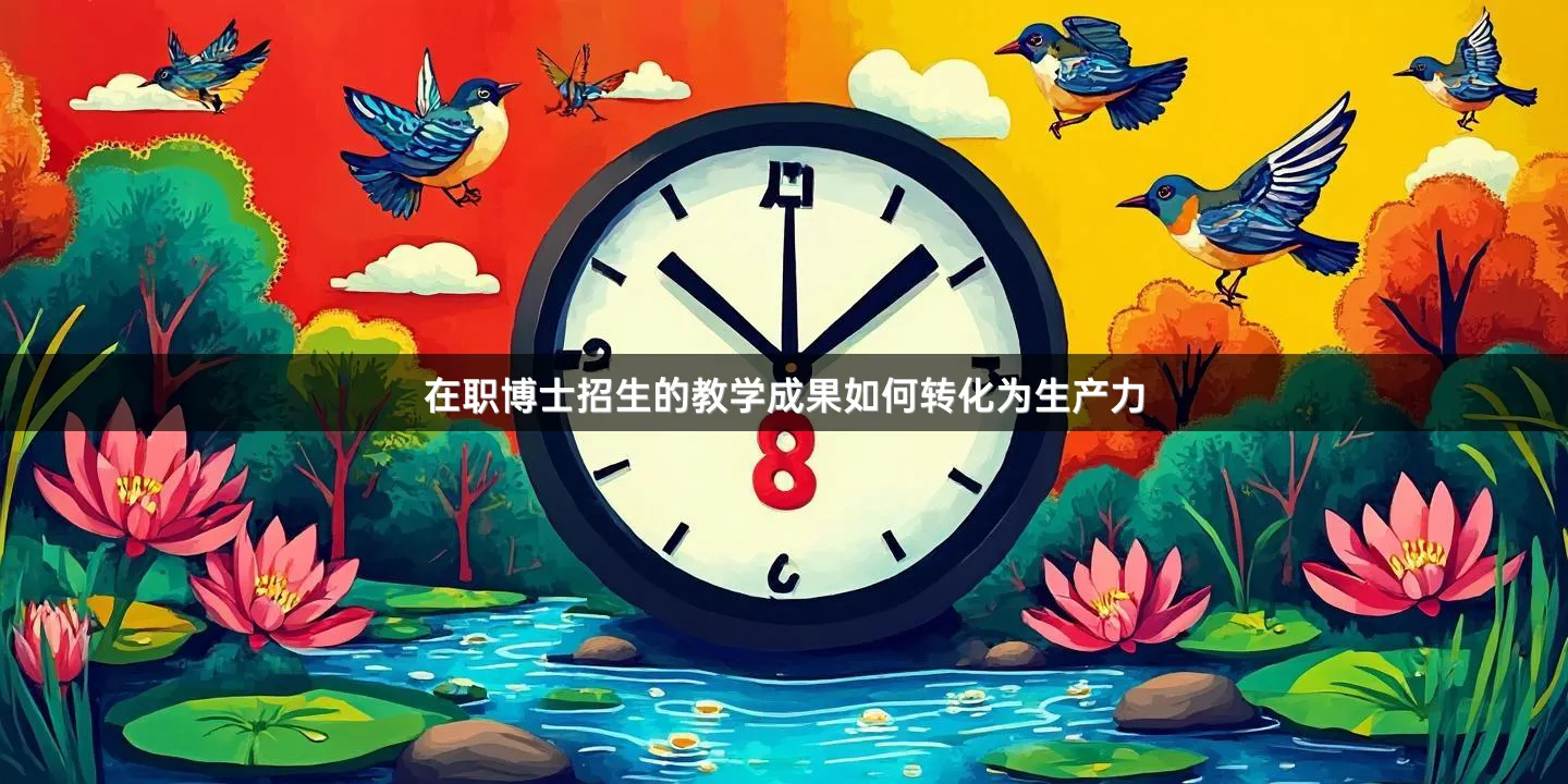 在职博士招生的教学成果如何转化为生产力