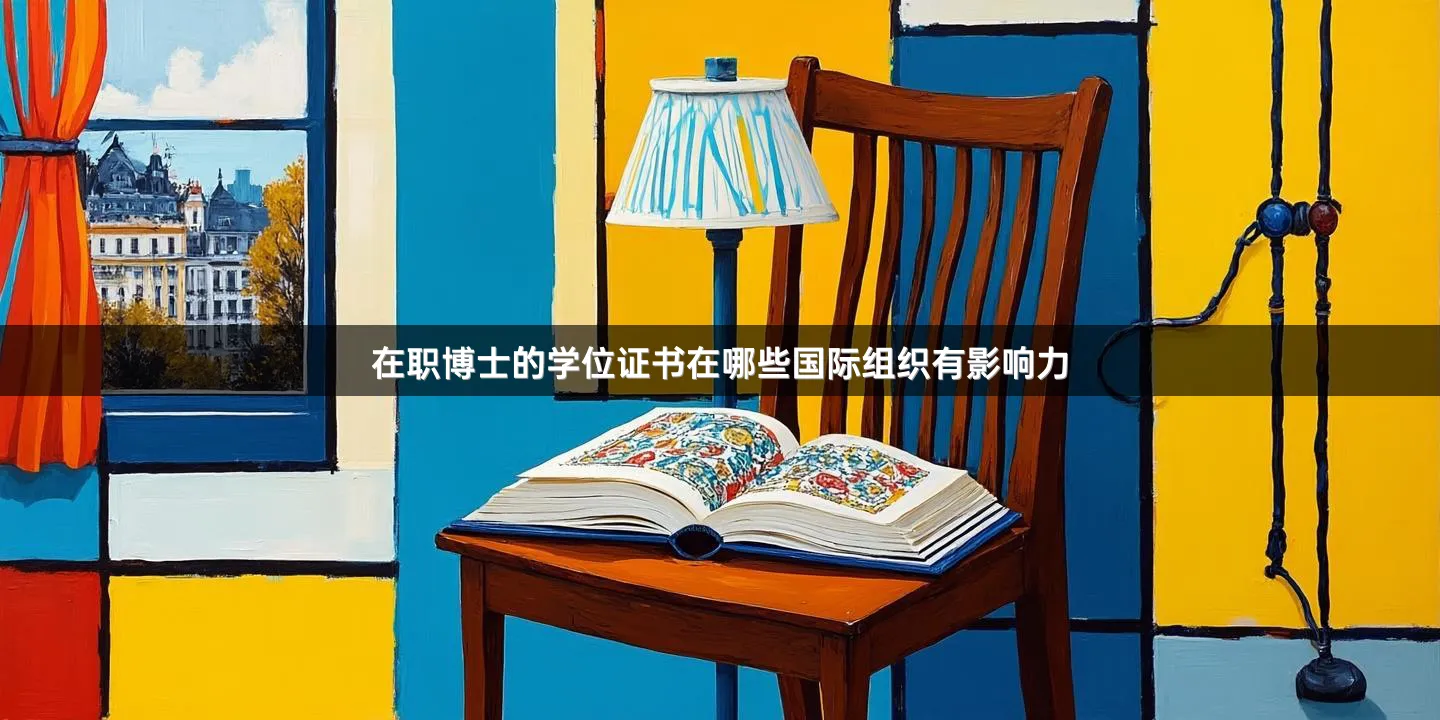 在职博士的学位证书在哪些国际组织有影响力