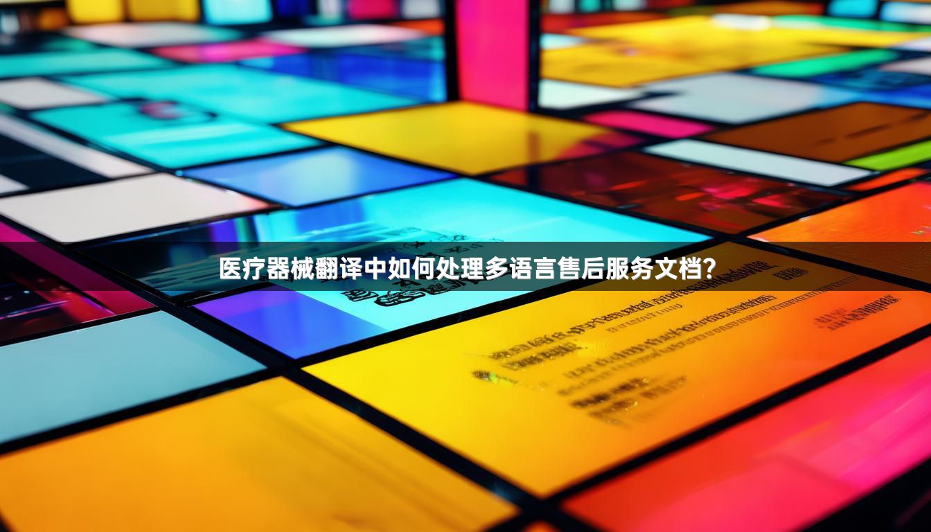 医疗器械翻译中如何处理多语言售后服务文档？