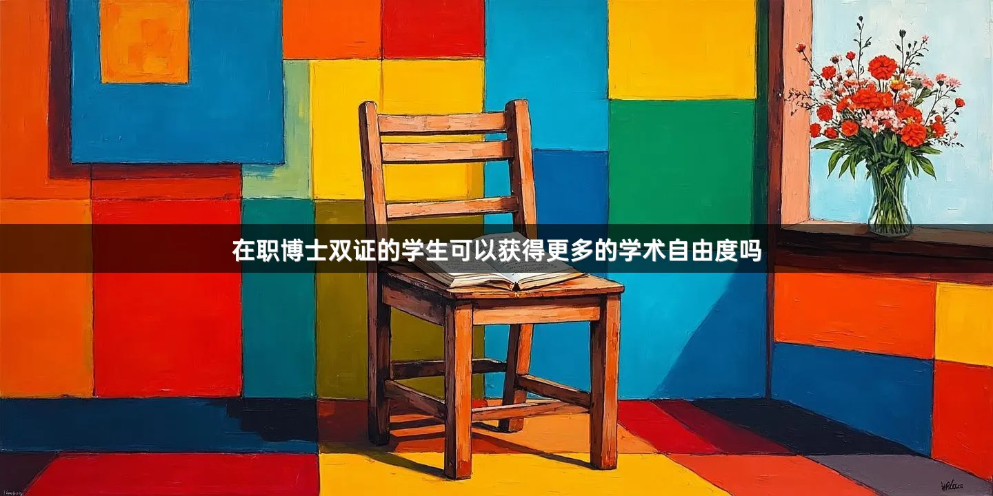 在职博士双证的学生可以获得更多的学术自由度吗