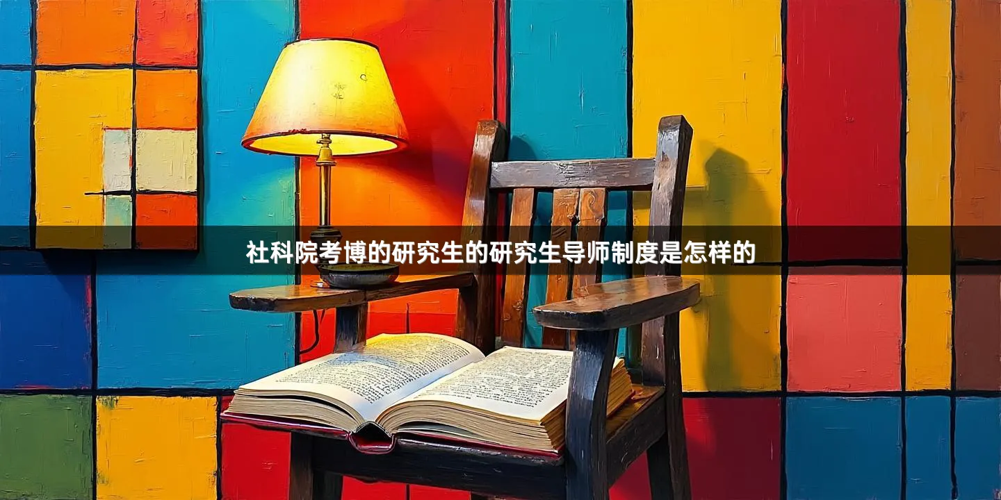 社科院考博的研究生的研究生导师制度是怎样的
