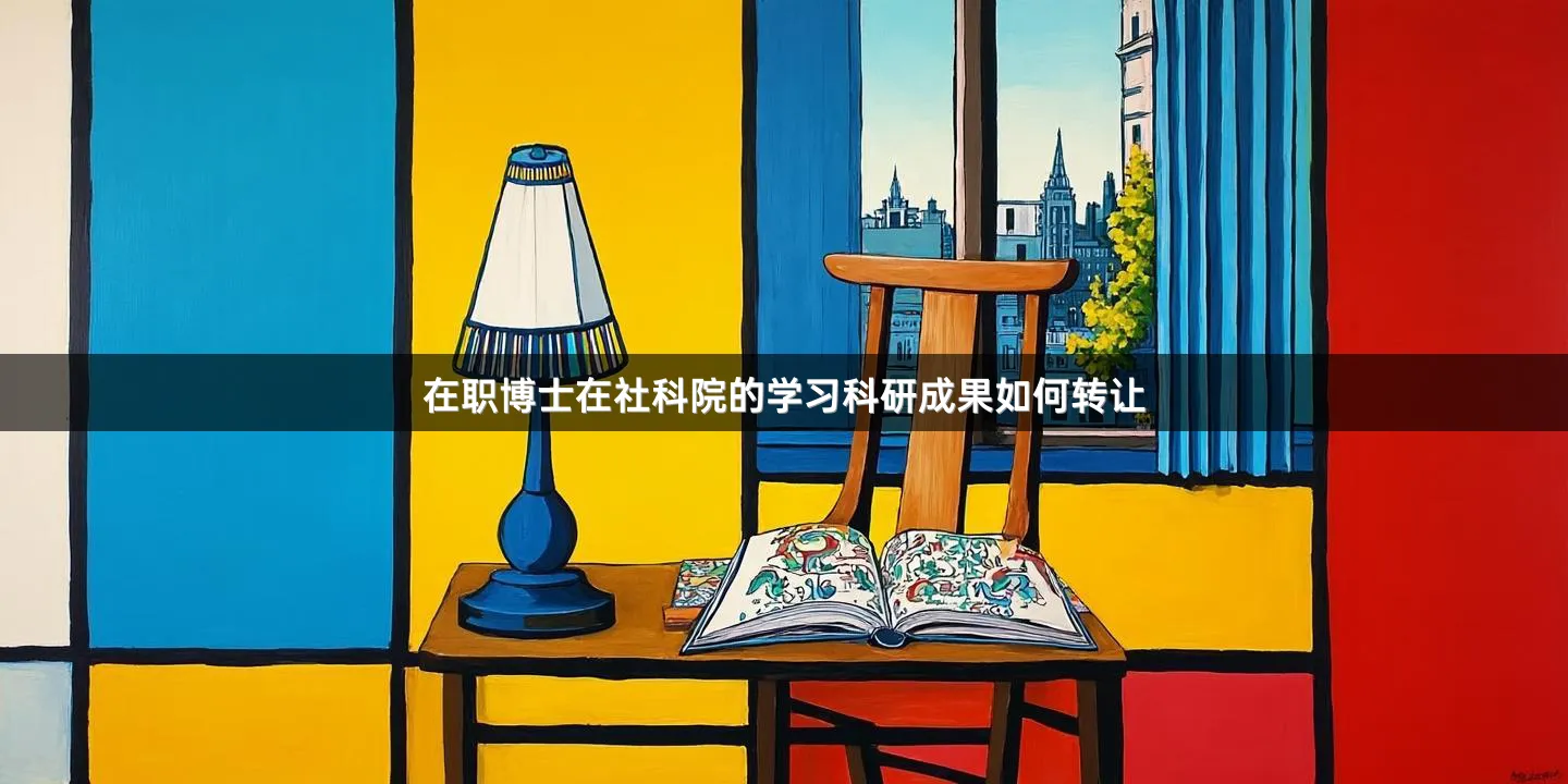 在职博士在社科院的学习科研成果如何转让