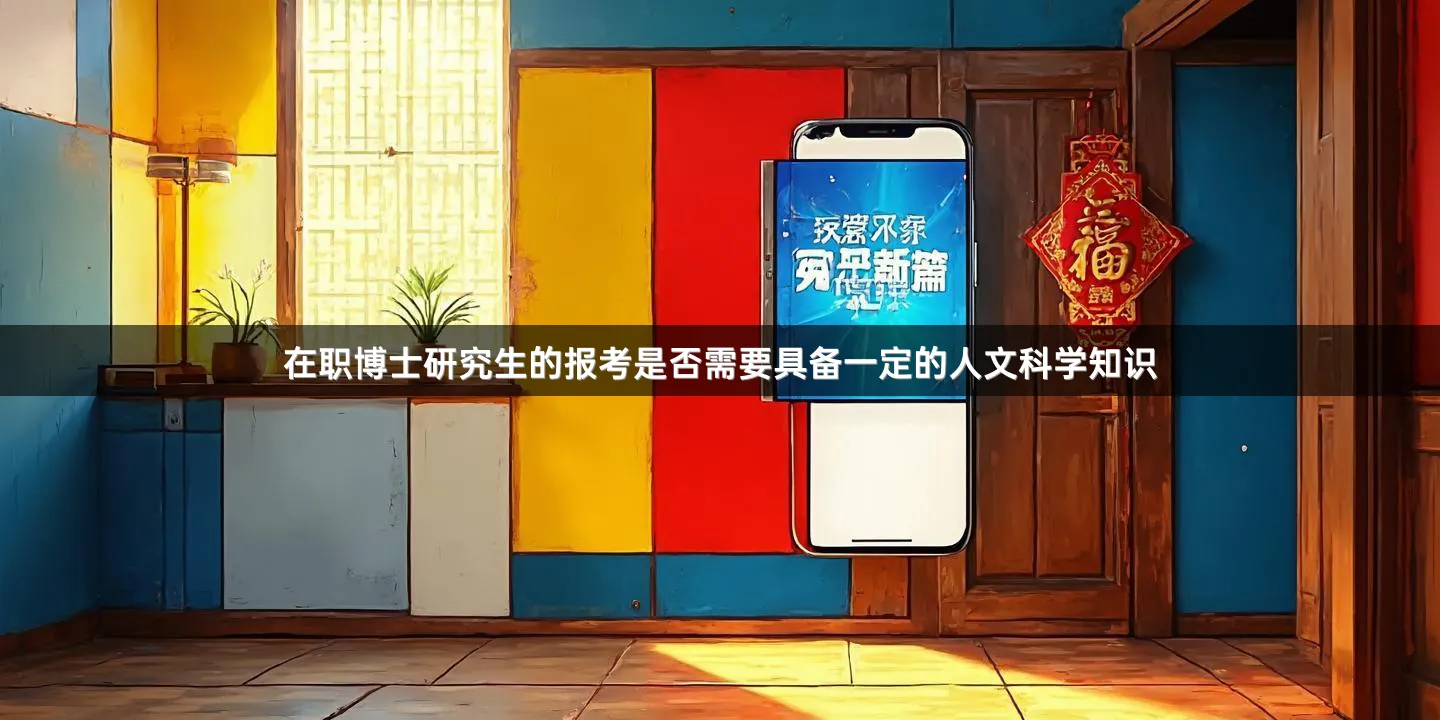 在职博士研究生的报考是否需要具备一定的人文科学知识