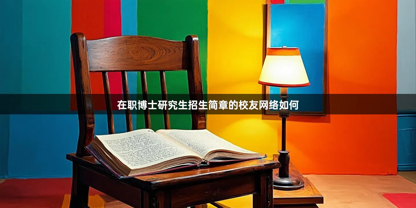 在职博士研究生招生简章的校友网络如何
