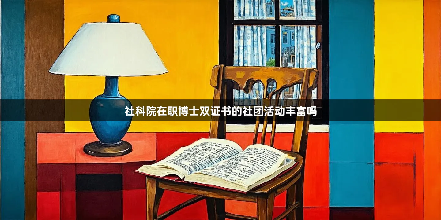 社科院在职博士双证书的社团活动丰富吗