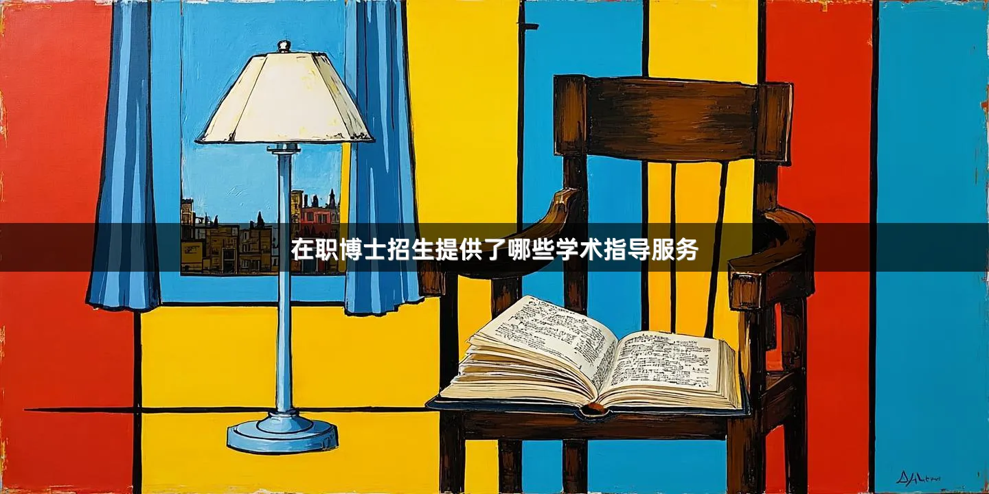 在职博士招生提供了哪些学术指导服务