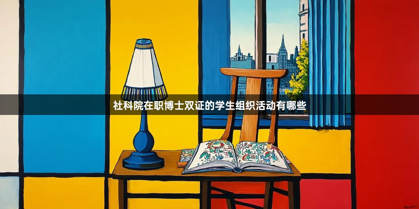 社科院在职博士双证的学生组织活动有哪些