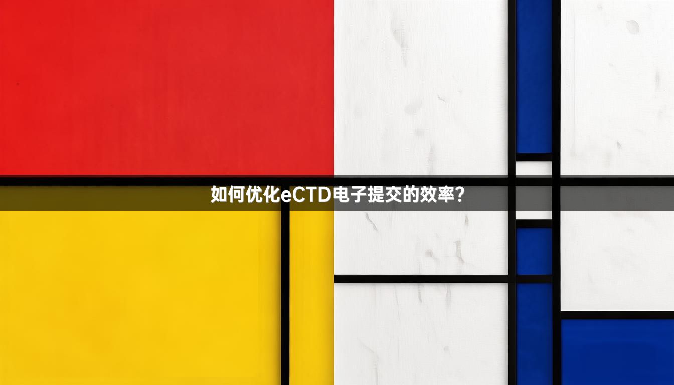 如何优化eCTD电子提交的效率？_1