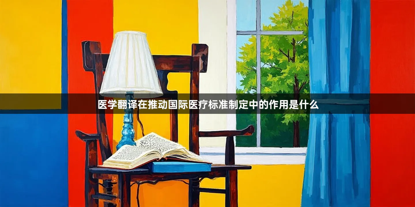 医学翻译在推动国际医疗标准制定中的作用是什么