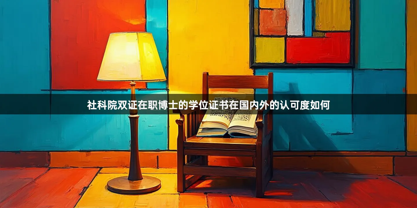 社科院双证在职博士的学位证书在国内外的认可度如何